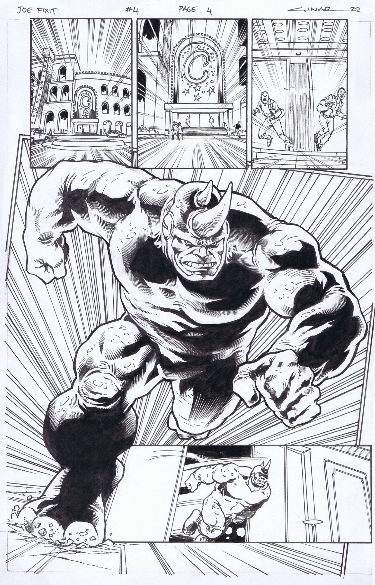 Spiderman rhino splash in jn s spiderman art ic art gallery room