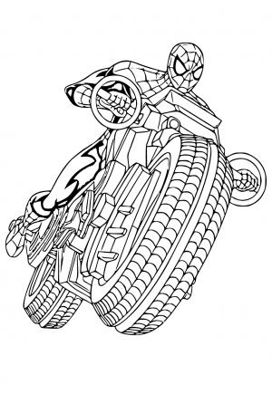 Free printable spiderman coloring pages sheets and pictures for adults and kids girls and boys