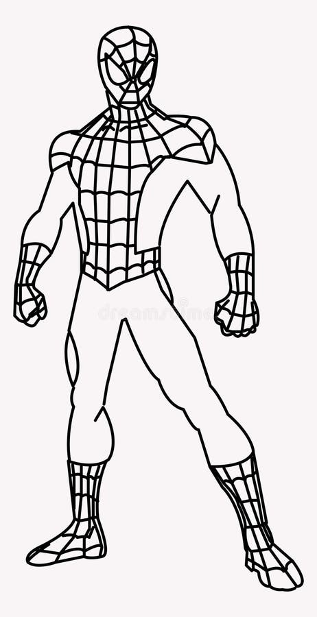 Spiderman cartoon stock illustrations â spiderman cartoon stock illustrations vectors clipart