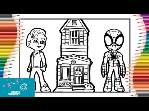 Spiderman coloring pages