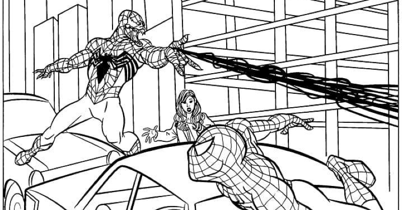 Fun and educational spiderman coloring pages for kids education skillbox