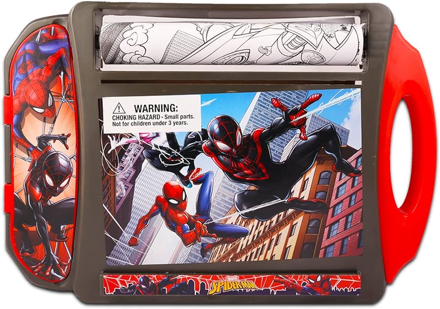 Marvel spiderman art desk set