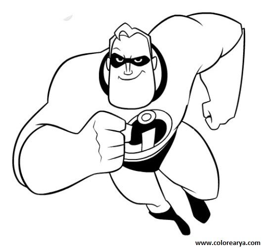 Dibujos para colorear marvel super heroes