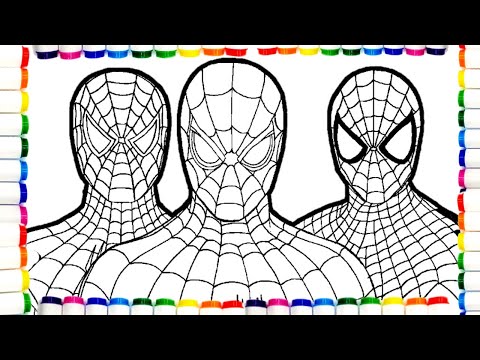 Spiderman coloring pages
