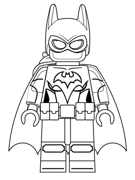 Lego batman coloring pages