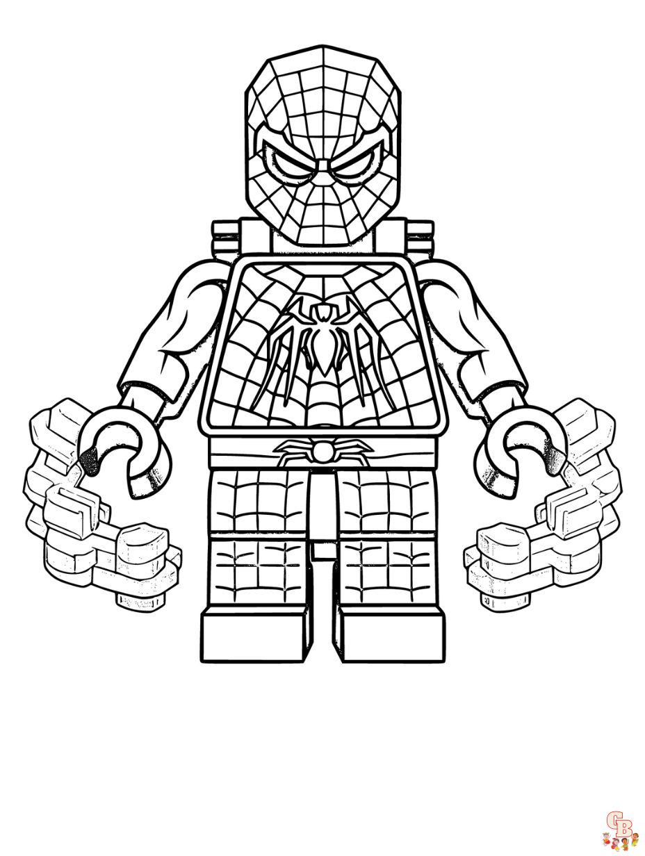 Explore our collection of printable spiderman coloring pages free