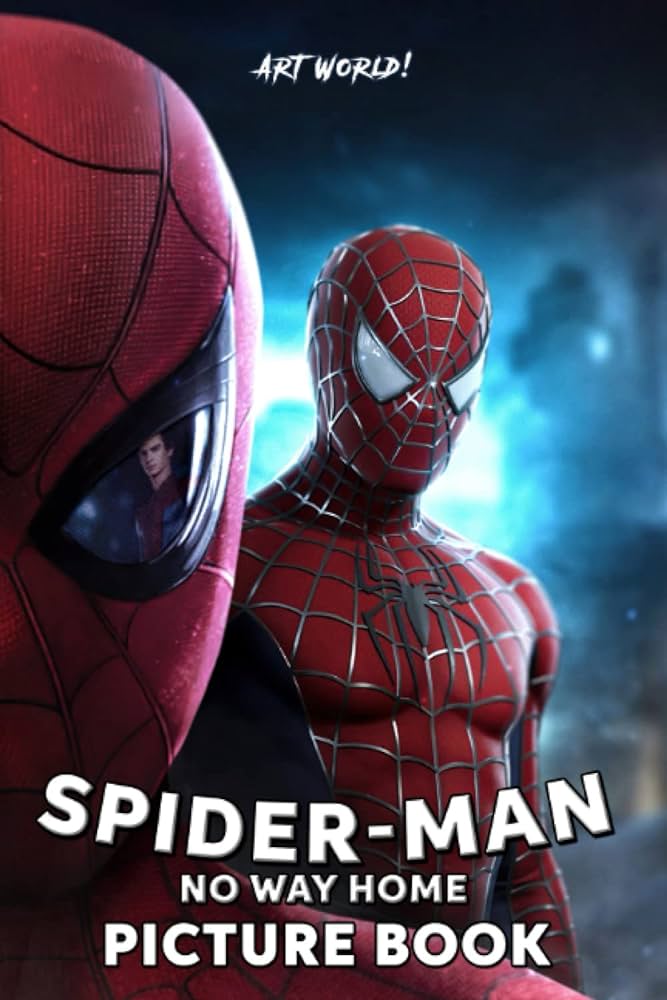Spárman no way home picture book premium full color pages gift ias for fans to reminisce and relieve stress world art books