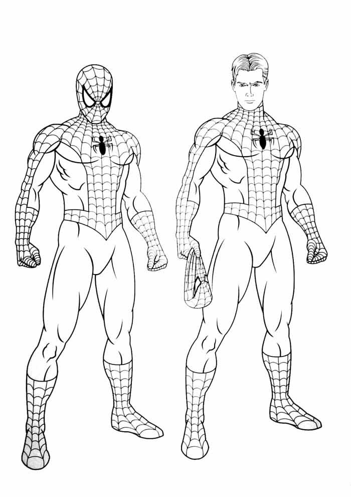 Spiderman coloring pages free personalizable coloring pages