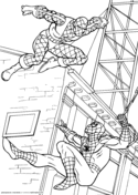 Spiderman coloring pages free coloring pages