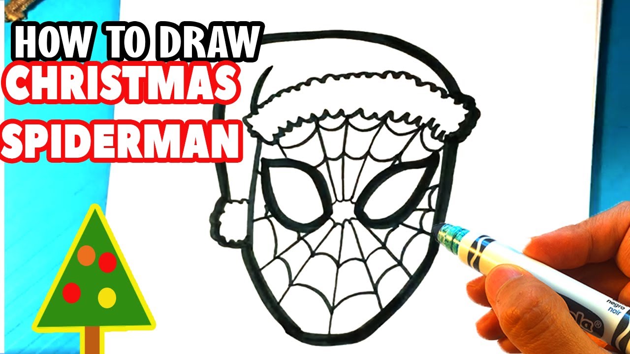 Easy how to draw spider