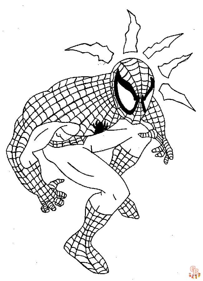 How spiderman coloring pages can help kids learn valuable life lessons