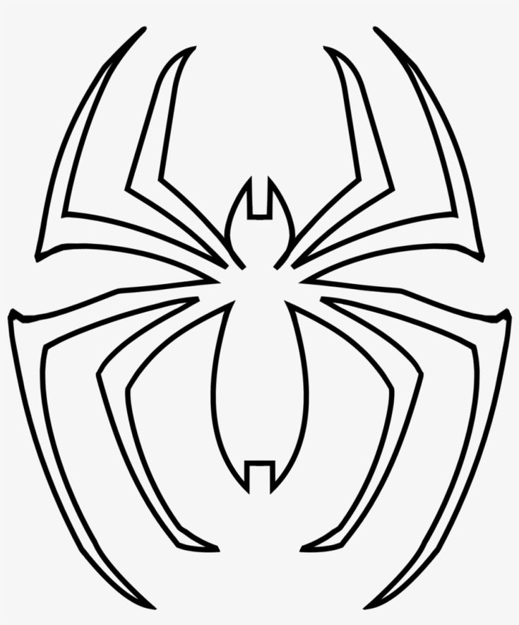 Download spider man spider logo template