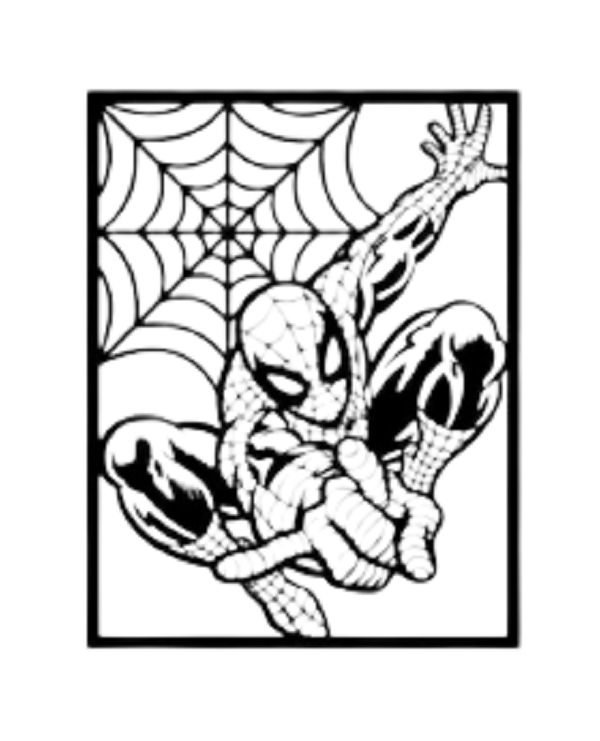 Flying spiderman wall art leroy merlin south africa