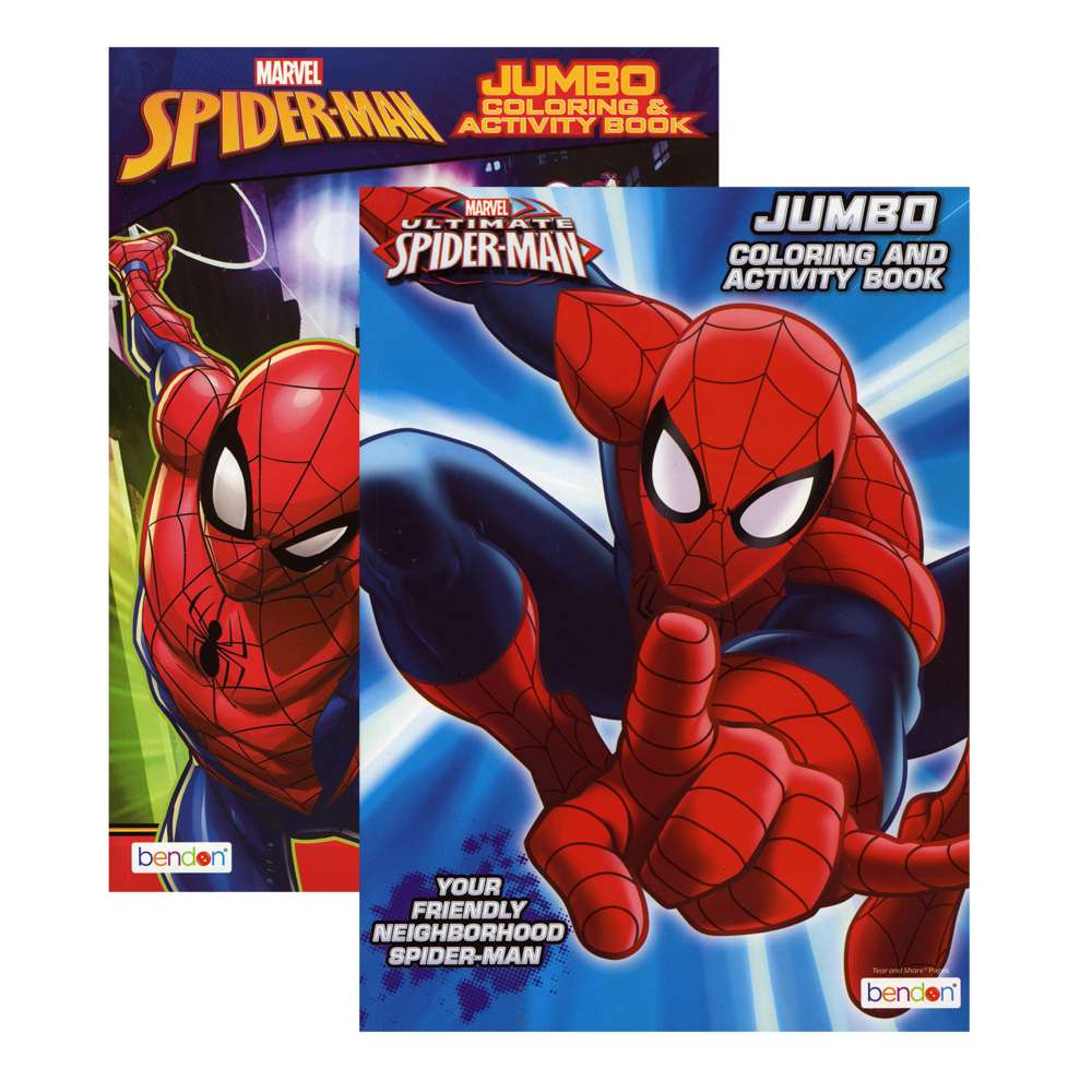 Spiderman coloring book