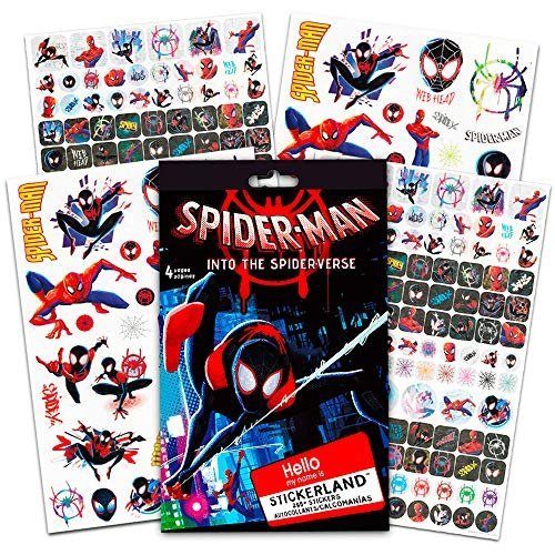 Marvel spiderman coloring book bundle with spiderman stickers and rex