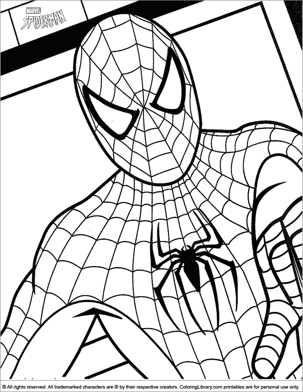 Colouring sheet