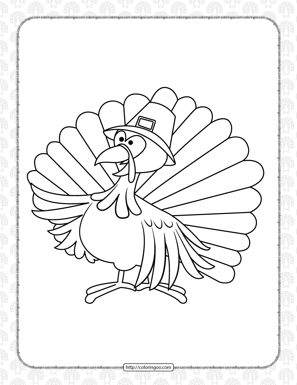 Printable thanksgiving coloring pages updated