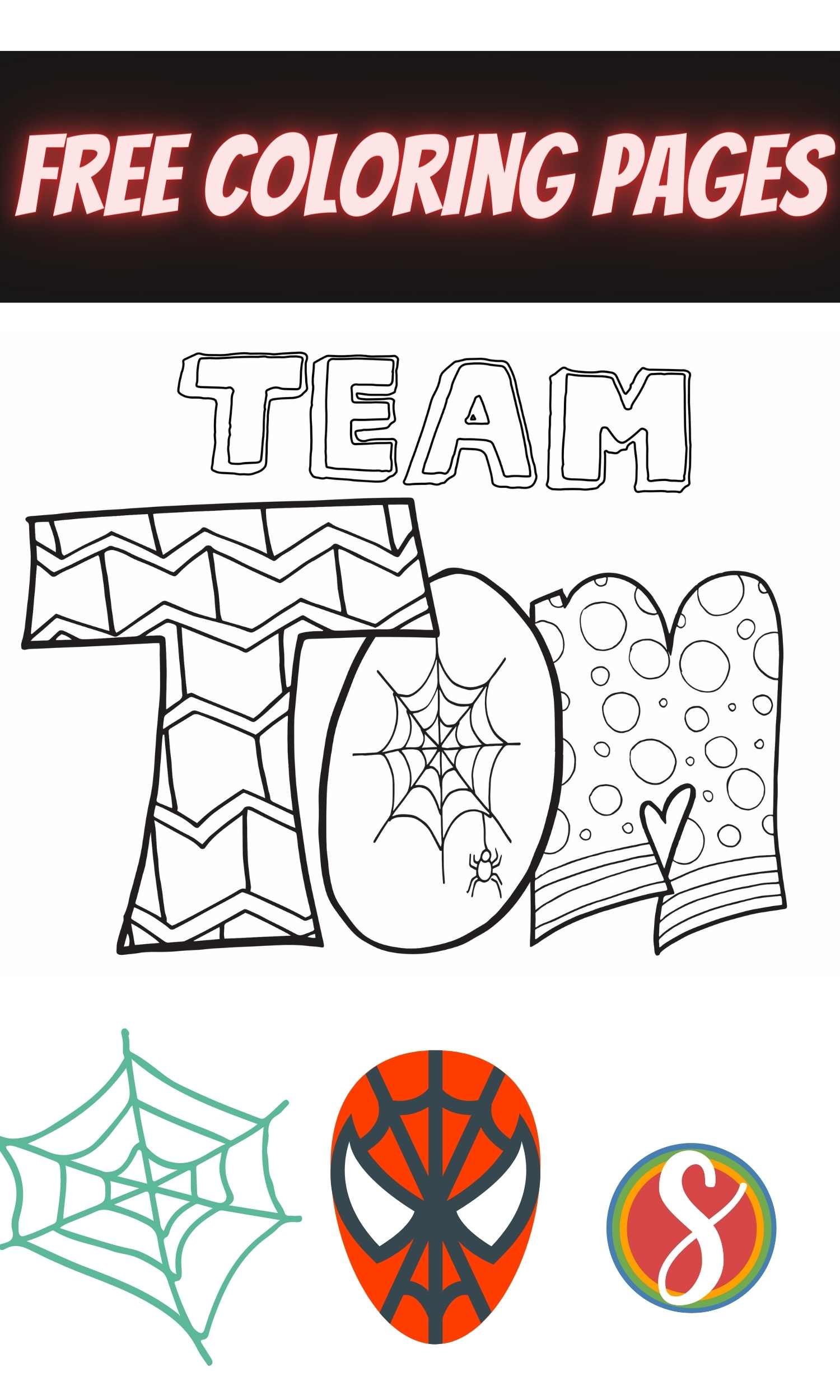 Team tobeyandrewtom spiderman no way home coloring pages â stevie doodles