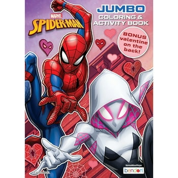 Buy marvel spiderman page valentes day colorg book paperback onle at dia