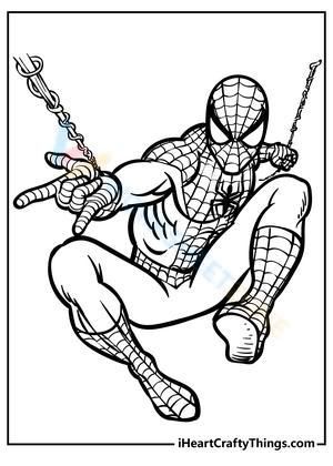 Spiderman worksheet