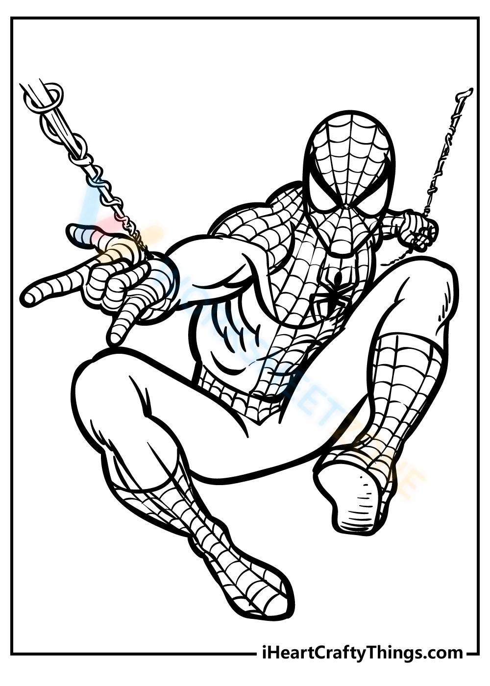 Spiderman worksheet