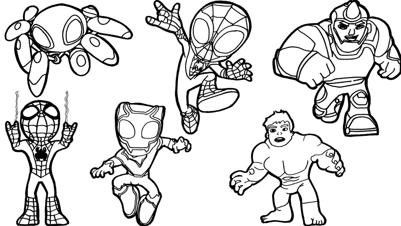 Ððdrawings of the arvels spidey and his aazing friends ð spider an no way hoe