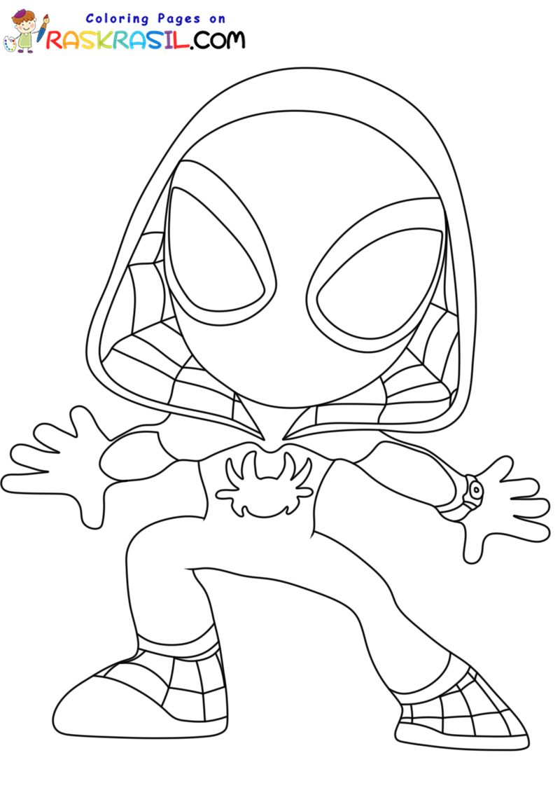 Spidey and his amazing friends coloring pages spider coloring page superhero coloring pages spiderman coloring