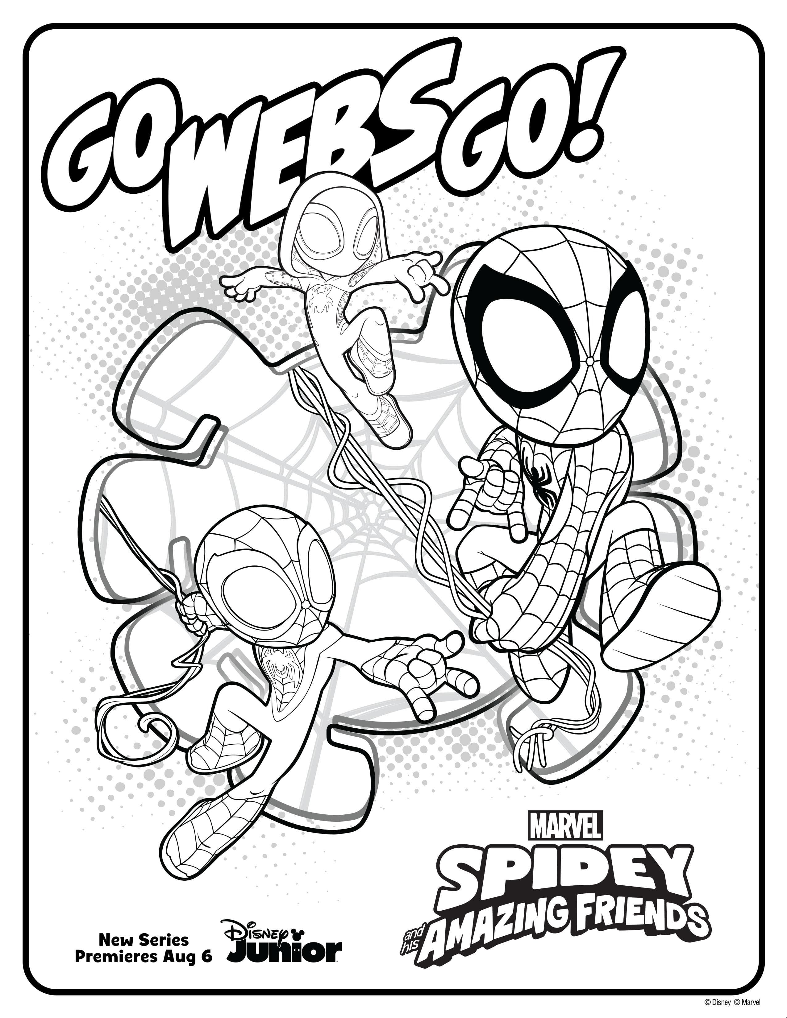 Jump into disney juniors summer of fun with premiere of s spidey and his amazing friends
