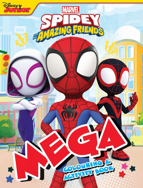 Spidey and his amazing friends coloring and activity book coloring books at retro reprints