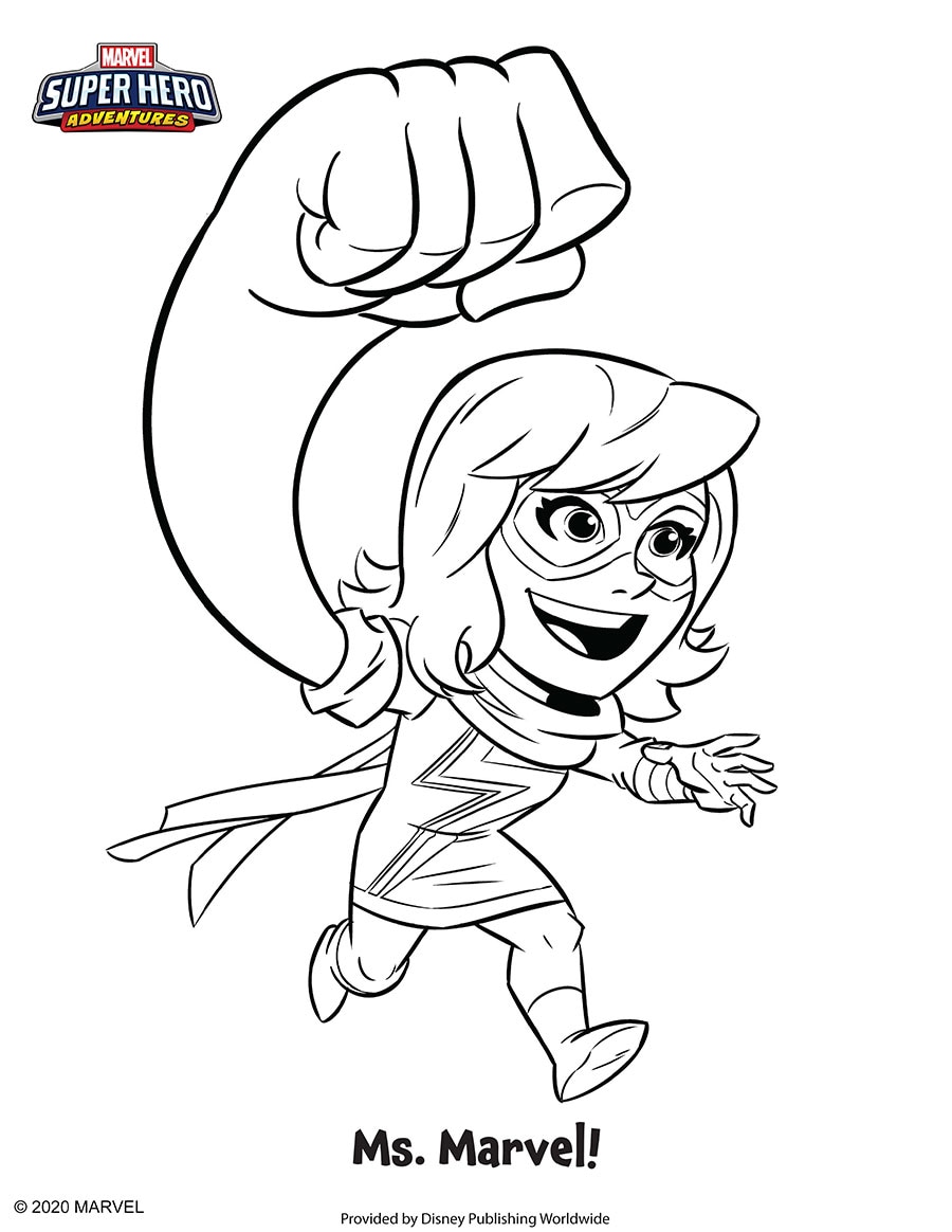 Coloring fun with marvel super hero adventures parks blog