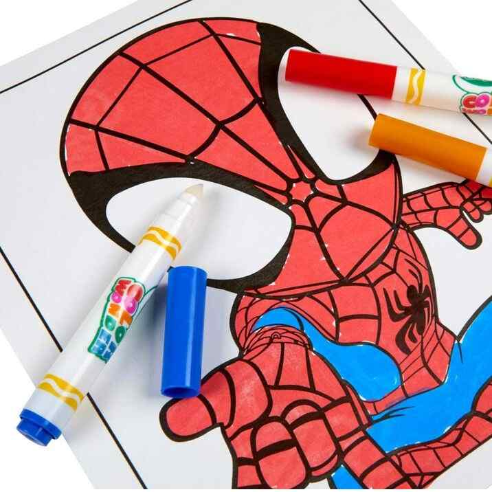 Crayola lour wonder mess free louring pages and markers