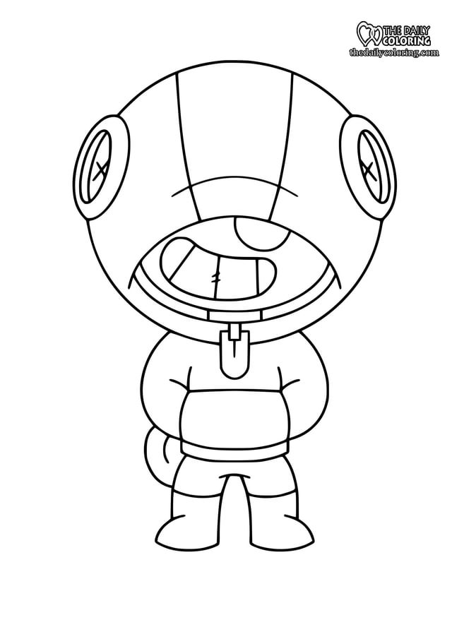 Brawl stars coloring pages new june rfreecoloringpages