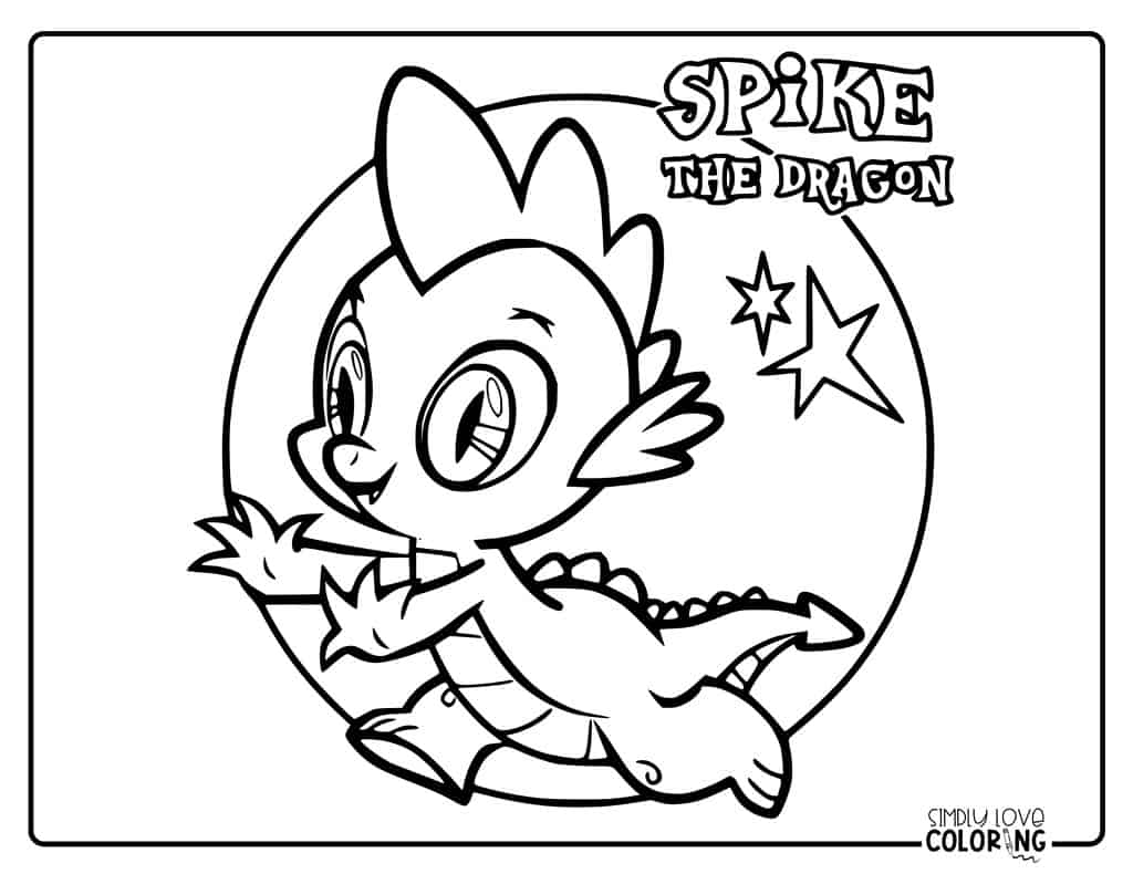 My little pony coloring pages free pdf printables