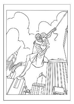 Inspire your childs love of superheroes with spiderman coloring pages pdf