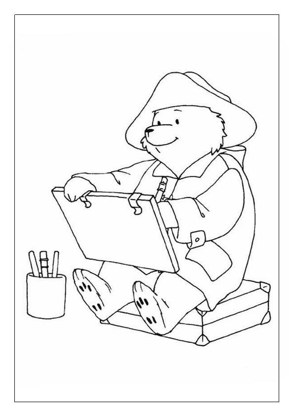 Paddington coloring pages printable coloring sheets