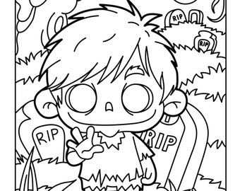 Halloween coloring pages for kids halloween cats collection