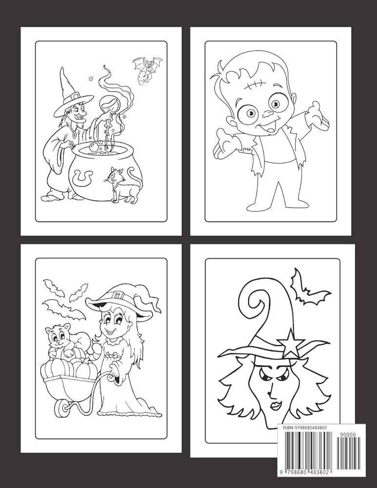 Spirit halloween coloring book for teens by escobedo byron