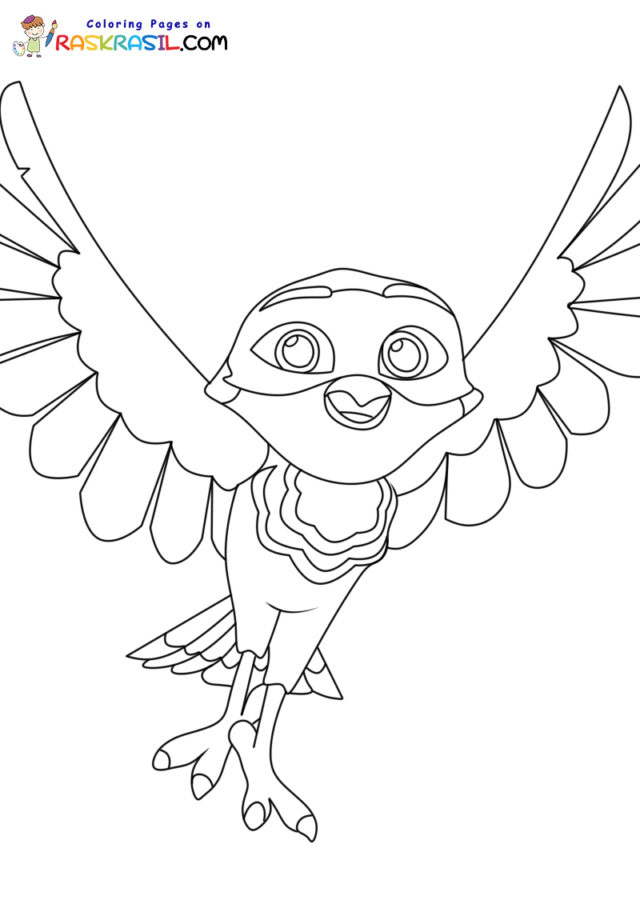 Spirit rangers coloring pages