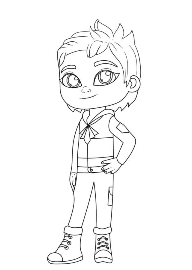 Spirit rangers coloring pages