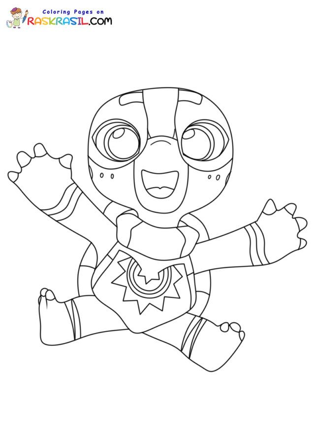 Spirit rangers coloring pages
