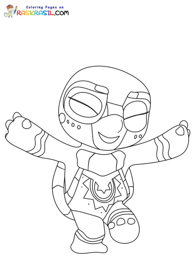 Spirit rangers coloring pages