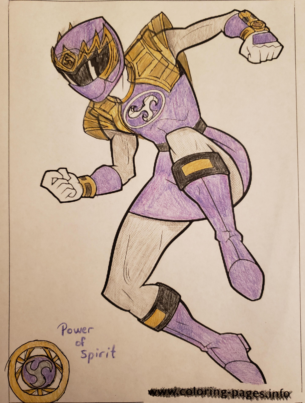 Ninja storm spirit ranger by shinnkaizer on