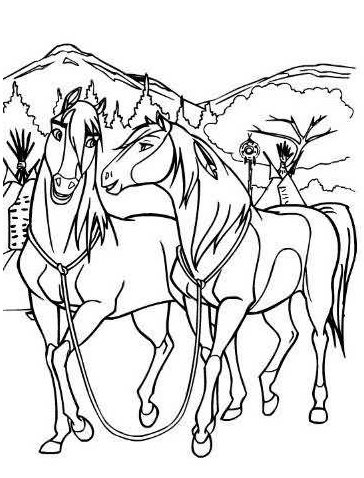 Spirit stallion of the cimarron on x print color httpstcouhegjqyobn x