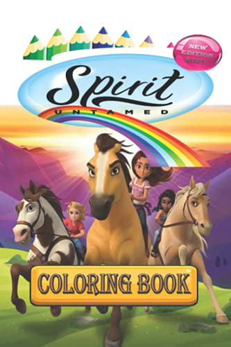 Spirit untamed coloring book new edition anda