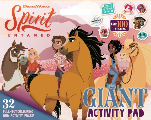 Product spirit untamed giant activity pad dreamworks