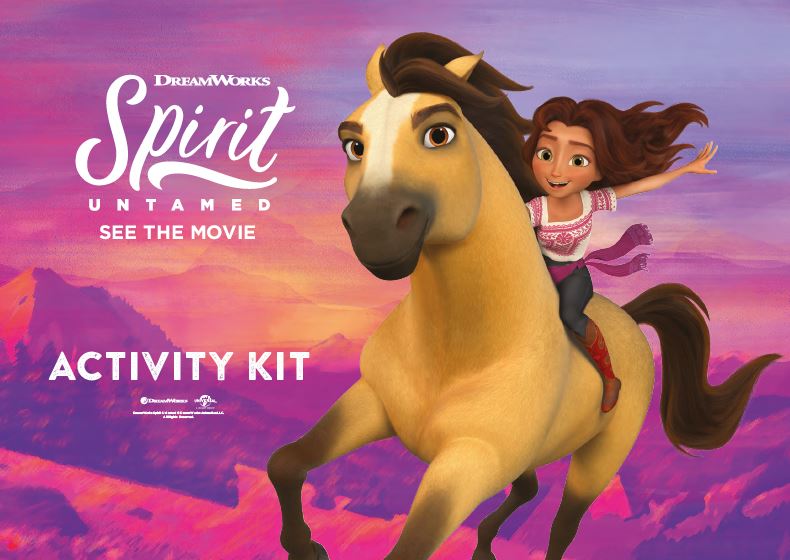 Dreamworks spirit untamed printable activity pack â