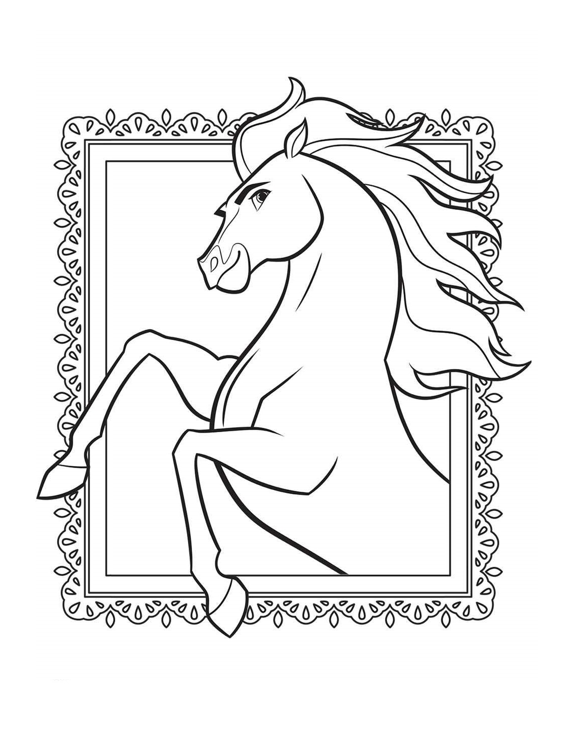 Spirit untamed coloring pages from book