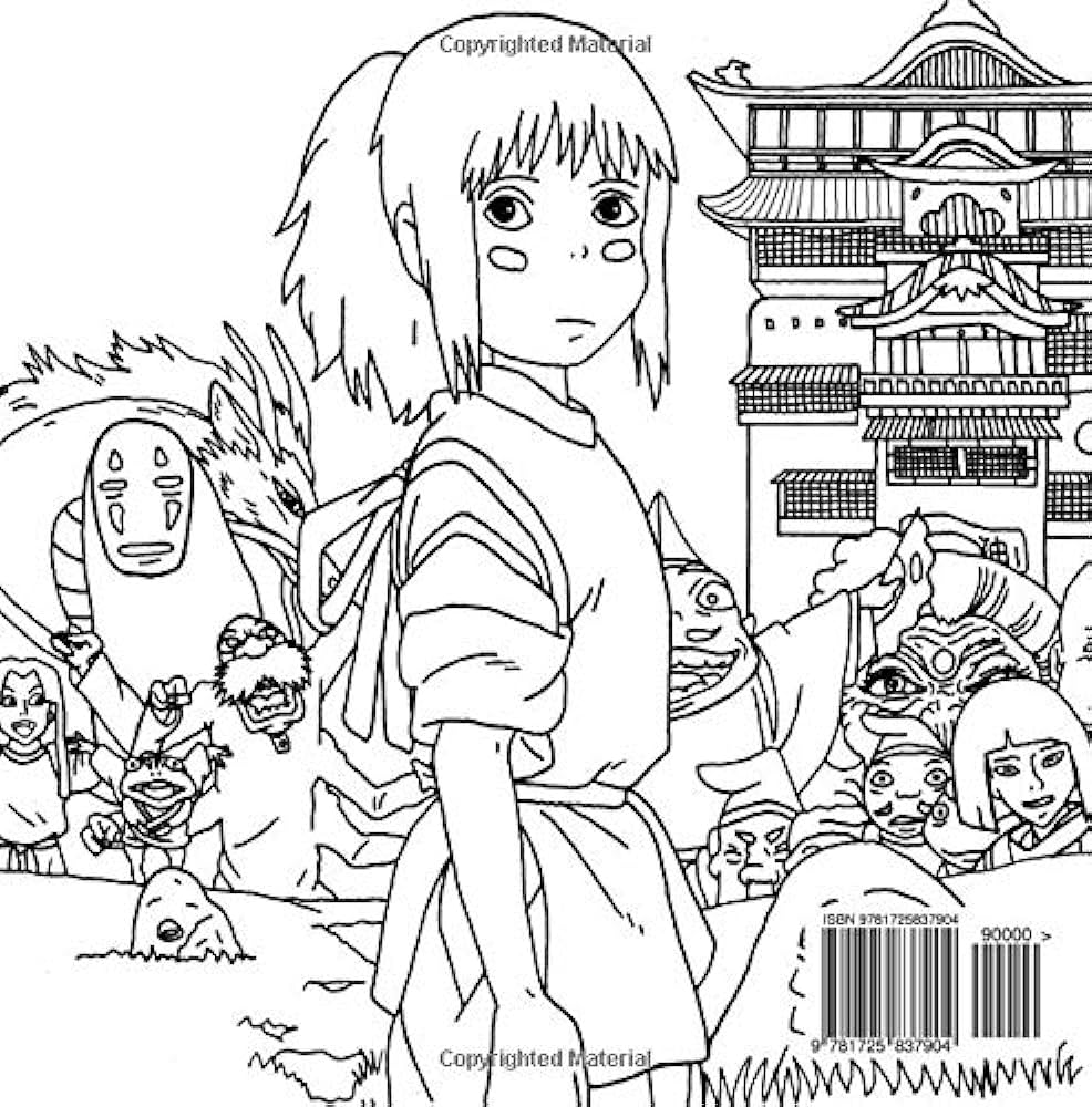 The unofficial studio ghibli coloring book reyes alyssa books