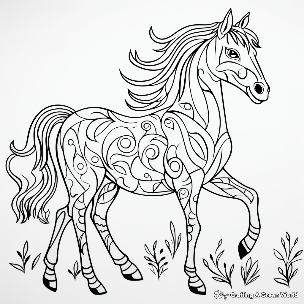 Spirit animal coloring pages