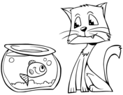 Splat the cat coloring page free printable coloring pages